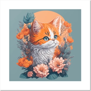 Cute Kitten Posters and Art